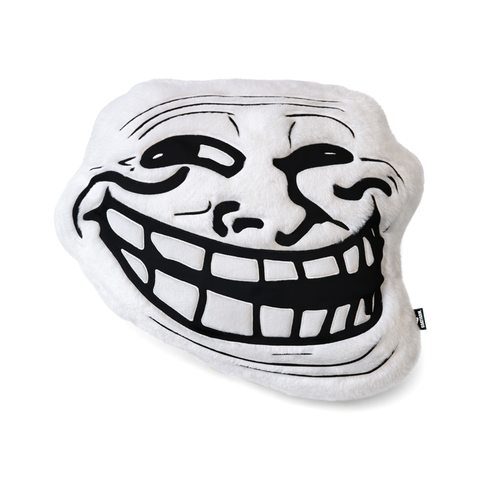 Troll Face Pillow