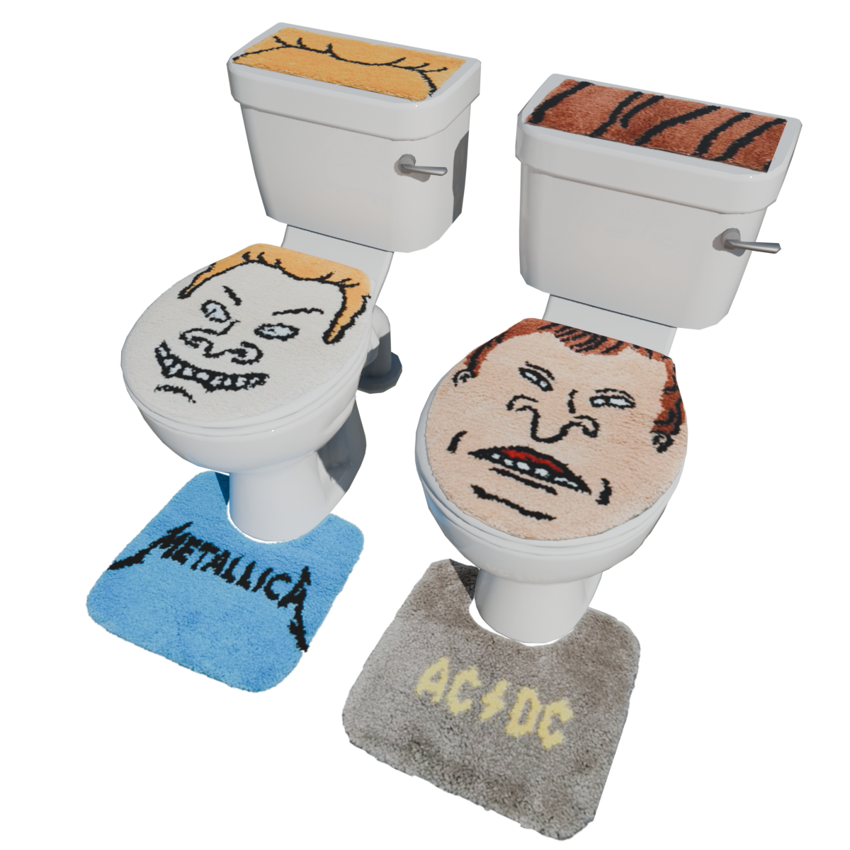 B+B Toilet Cover